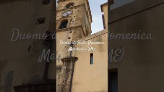 Duomo di Santa DomenicaMandanici ME travel viaggiare drone sicily history [upl. by Aztiray]