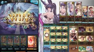 【グラブル】調整後水着ユエル amp 極致ランバージャック お試しフルオート [upl. by Ernesta]