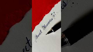 Best handwriting like computer printer handwriting cursive calligraphy art [upl. by Ylecic]