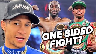 REGIS PROGRAIS CAN SEE ERROL SPENCE WALKING DOWN CRAWFORD • SPENCE CRAWFORD BREAKDOWN [upl. by Ellednahs]