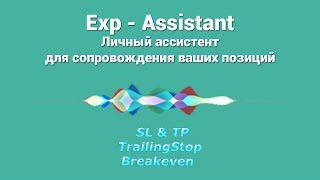 Рус Assistant Личный помощник для ваших позиций на форексе [upl. by Prober]