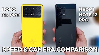 POCO X6 Pro vs Redmi Note 12 Pro SPEED TEST amp CAMERA Comparison  Zeibiz [upl. by Emerald621]