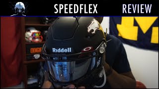 Riddell Speedflex Football Helmet Review  Ep 245 [upl. by Reema465]