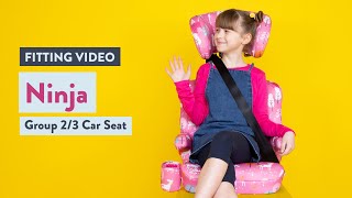 Cosatto Ninja Car Seat Fitting [upl. by Nauqes]