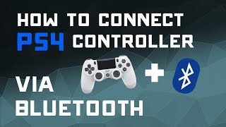 How to Connect Your PS4 Controller to a PC via Bluetooth [upl. by Greenwald]