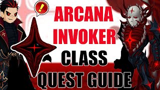 AQW Arcana Invoker Class Full Walkthrough  Arcana Particle Quests Guide join arcana [upl. by Ocirederf]