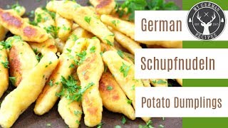 Schupfnudeln  German Potato Dumpling Recipe ✪ MyGermanRecipes [upl. by Yrrem]