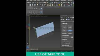 3ds max using TAPE for measurement tape shorts 3dsmax [upl. by Lea]