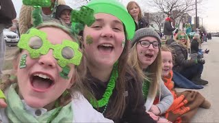 WATCH  St Patricks Day Parade in Akron [upl. by Saloma]