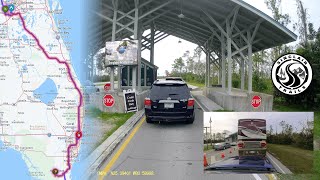 Clermont to Homestead Florida motorhome travel timelapse [upl. by Atihana558]