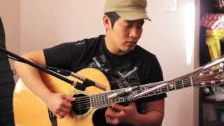 Almost Is Never Enough Ariana Grande  Solo Acoustic Fingerstyle Guitar  Andrew Chae [upl. by Eelyak618]