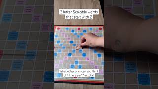 3 letter Scrabble words that start with Z [upl. by Tonya]