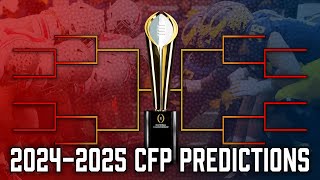 My Winter 2024 College Football Playoff Predictions [upl. by Isaiah]