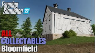 FS22 Bloomfield Canada Map  Earn extra money  All 100 Collectables [upl. by Aseeram384]