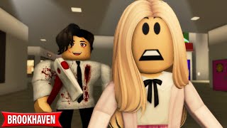 MY CRUSH IS A PSYCHO KILLER ROBLOX MOVIE CoxoSparkle [upl. by Ruckman]