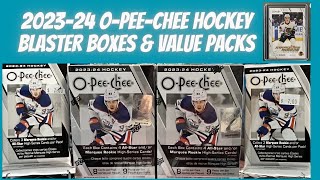 202324 OPeeChee Hockey Blaster Box amp Value Packs 🏒 Conner Bedard Rookie Cards 🥅 [upl. by Lilyan915]