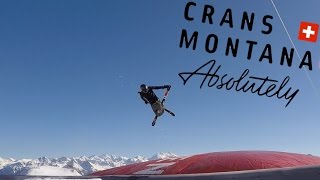 Let’s Try Freestyle Skiing  Crans Montana SnowPark 2017  Freeski Series [upl. by Adlitam]