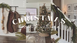 Christmas Decorate With Me 2023  Christmas Decorating Ideas  Decorating the Tree amp Living Room [upl. by Eerdua]