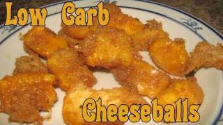 Atkins Diet Recipes Low Carb Fried Cheese Balls IF [upl. by Mont]