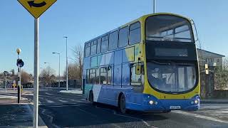 11906 Go Ahead Ireland Bus Colaiste Pobail Mhaigh Nuad [upl. by Ornas234]