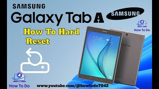 Hard Reset Samsung Tab A T555 [upl. by Nnylkoorb308]