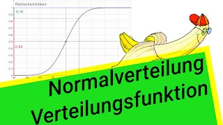 Normalverteilung Verteilungsfunktion [upl. by Melitta862]