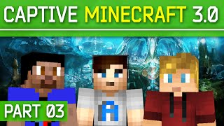 Minecraft CAPTIVE Minecraft 30 Rise of Atlantis 3 with Vikkstar Ali A amp CraftBattleDuty [upl. by Eserahs]