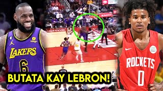 BUTATA ang Napala ni Jalen Green kay Lebron James MONSTER Game ulit kay The Brow AD [upl. by Laryssa]