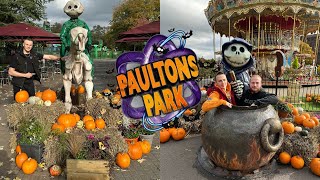 Paultons Park Halloween Spooktacular Vlog October 2024  Is It WORTH It [upl. by Wassyngton]