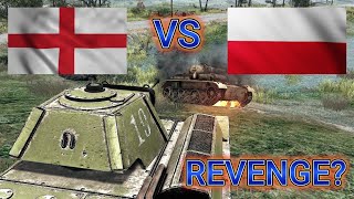 Gates of Hell Ostfront  England V Poland 1v1 Match v DobryKrupnik Revenge [upl. by Fadas]