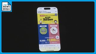 4月13日（土）から｢プレミアム付き商品券｣申し込み開始 紙と電子マネーどっちがいい？ 申し込み方法は？ 名古屋市 [upl. by Lowery]