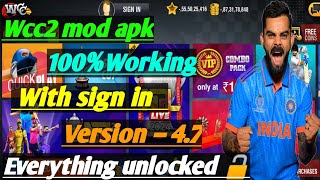 Wcc2 mod apk  Wcc2 mod apk unlocked everything 🔓🔓 [upl. by Broddy]