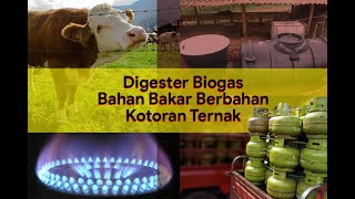 Pemasangan dan Pengisian Bahan Baku Digester Biogas Pennyu [upl. by Acysej]