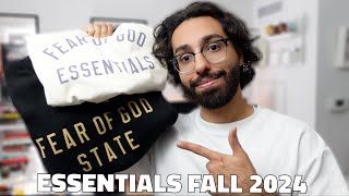 FEAR OF GOD ESSENTIALS FALL AND WINTER 2024 REVIEW AND SIZING [upl. by Sullivan]