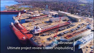 eBrowser  Ultimate project review tool for shipbuilding [upl. by Minna]