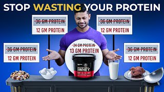 BEST WAY TO USE PROTEIN SOURCES  STOP WASTING YOUR PROTEIN  gym health fitness [upl. by Charbonnier545]