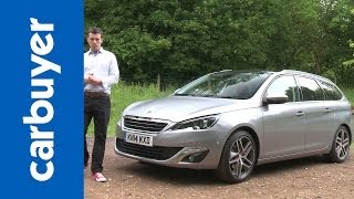 Peugeot 308 SW estate 2014 review  Carbuyer [upl. by Oirasor]