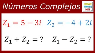 SUMA Y RESTA DE NÚMEROS COMPLEJOS [upl. by Mortie951]