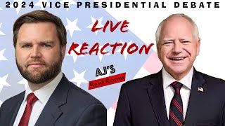 RANT ROOM 2024 VP DEBATE LIVE REACTION [upl. by Elleiad80]