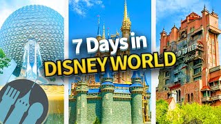 The ULTIMATE 7 Day Disney World Trip Itinerary [upl. by Alverson]