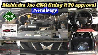 Mahindra 3xo CNG fitting RTO Approval letar xvu3xomahindracng automobile 3xo [upl. by Bushore]