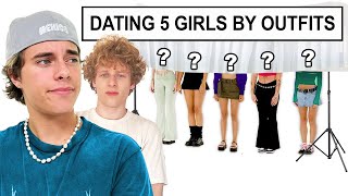 Blind Dating 5 Girls Based on Their Outfits ft Lev Cameron [upl. by Genie725]