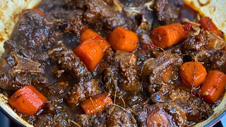 The Best Oxtail Stew  Stewed Oxtails Step by Step  TERRIANN’S KITCHEN [upl. by Chee]