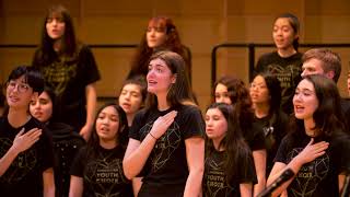 Hope Lingers Here World Premiere  Vancouver Youth Choir Voices [upl. by Nnaarat]