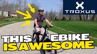 THIS LIGHTWEIGHT EBIKE WAS A JOY TO RIDE  TROXUS TRAX LT ELECTRIC BIKE REVIEW [upl. by Norrabal]