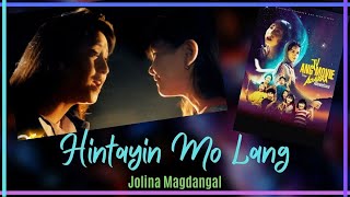 Jolina Magdangal  HINTAYIN MO LANG lyric video [upl. by Lewert]