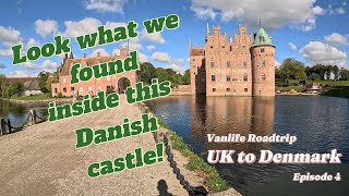 Egeskov Slot  We discover this Fairy Tale Castle in Denmark  Vanlife Roadtrip [upl. by Stedt]