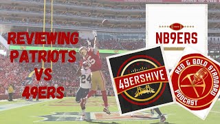 Reviewing Patriot vs 49ers [upl. by Eerihs]