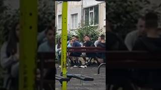 Crazy Calisthenics Reaction in Public😮 ATHLETEWORKOUT shorts calisthenics workout [upl. by Philipp]